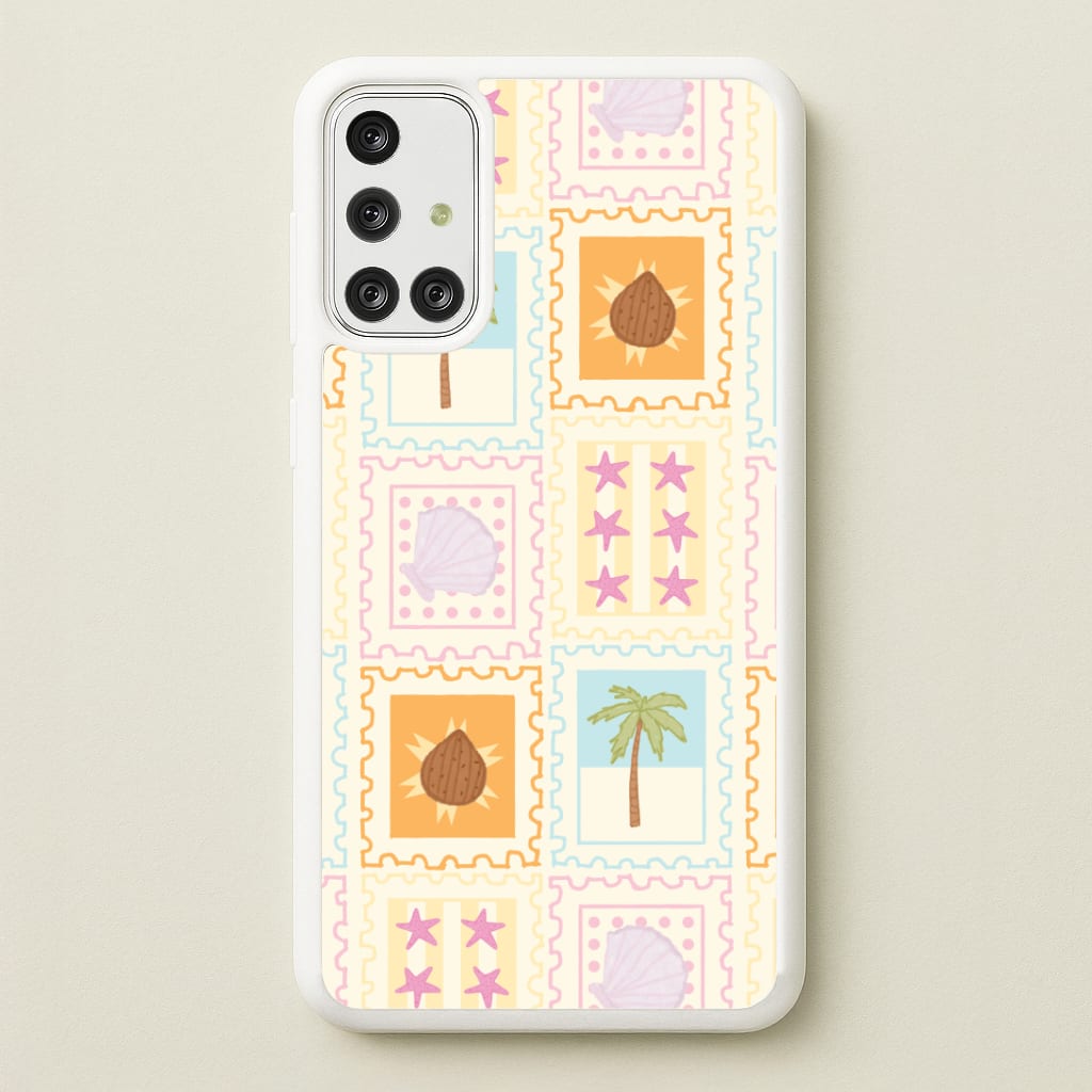Tropical Stamps Galaxy A71 Case