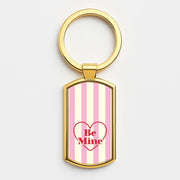 Be Mine Stripey Luxury Keyring 3