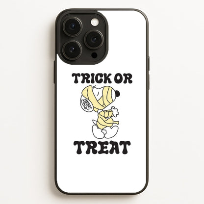 Trick Or Treat Cartoon Beagle iPhone 16 Pro Case