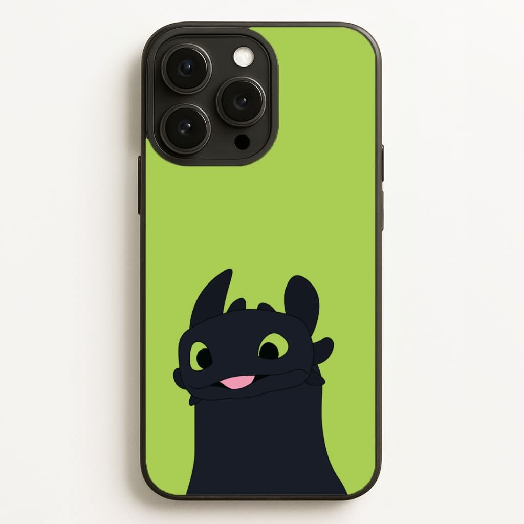 Black Fury Dragon Phone Case