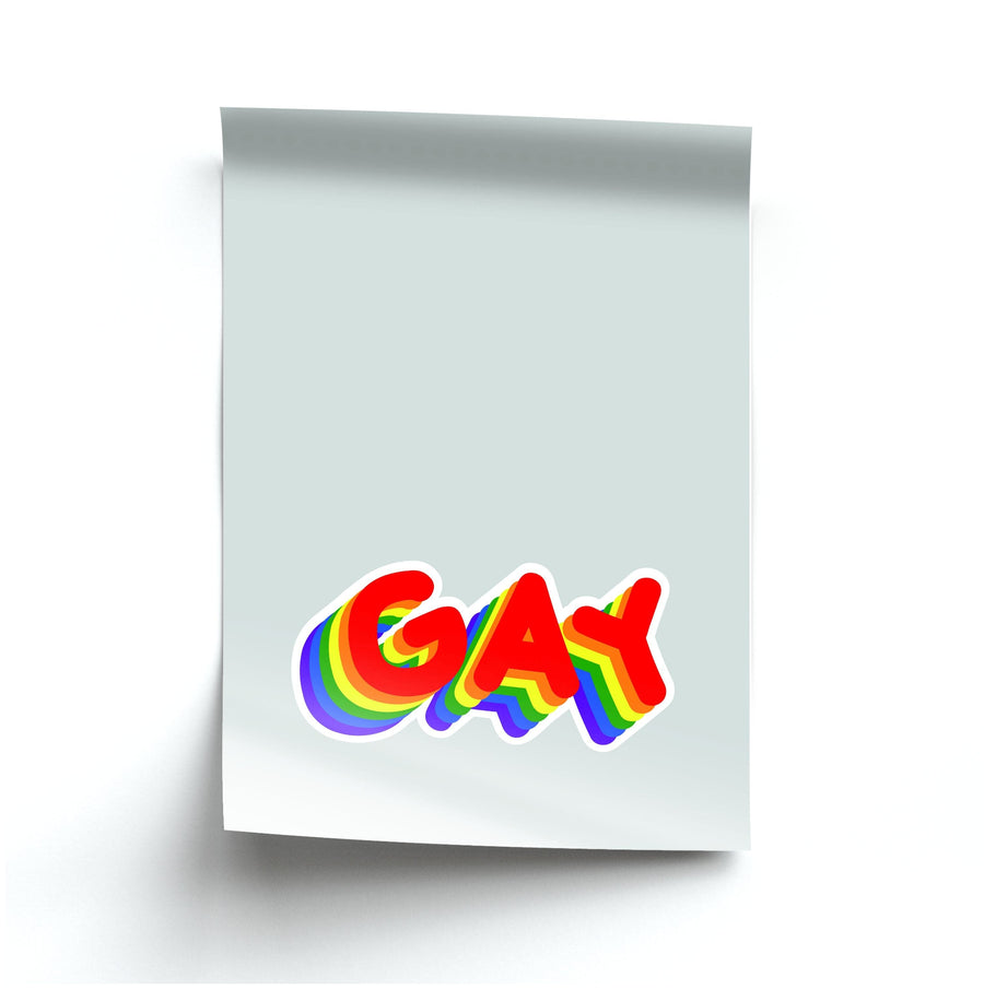 Gay Rainbow - Pride Poster