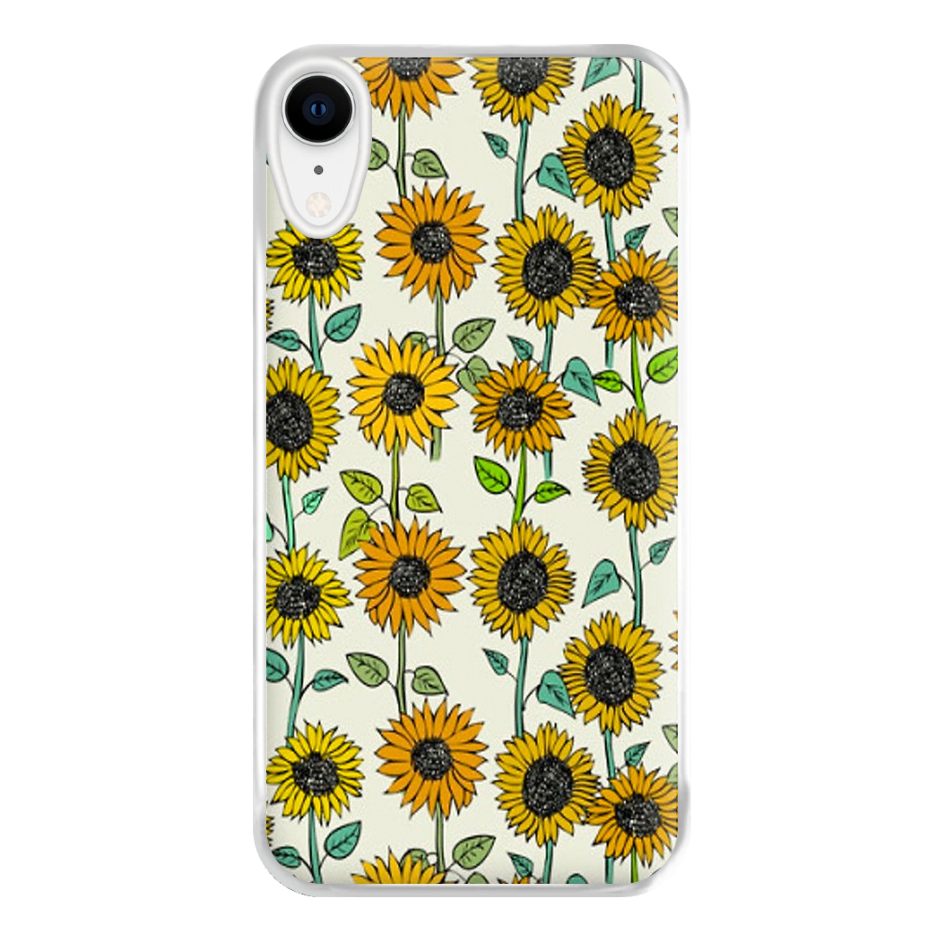 Painted Sunflowers Phone Case