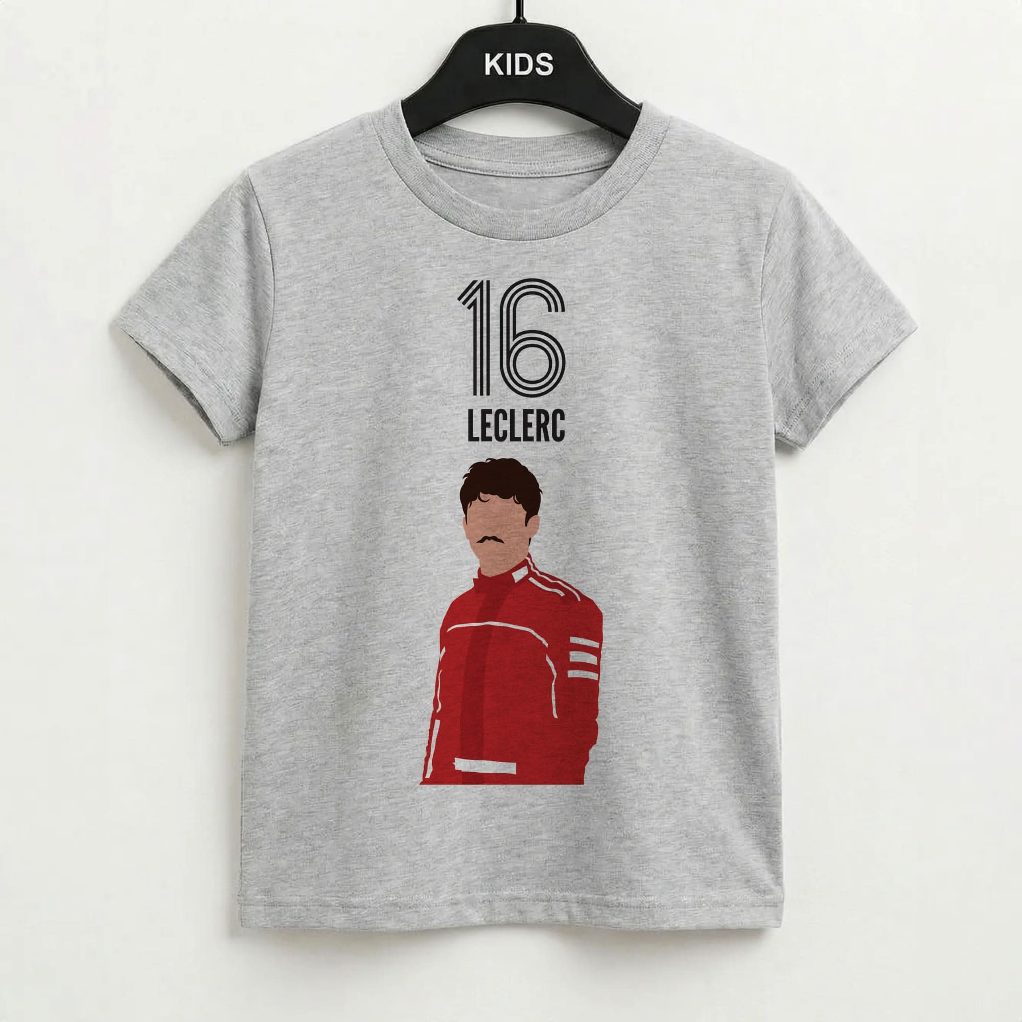 Leclerc 2026  Grey Kids T-Shirt