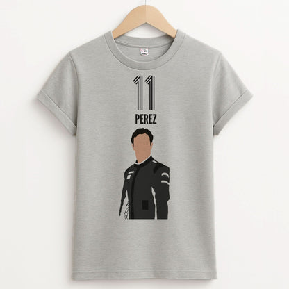 Perez 2026 Unisex Grey T-Shirt