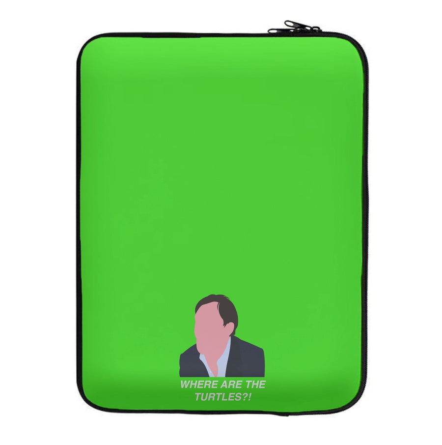 Where Are The Turtles - The Office Laptop Sleeve