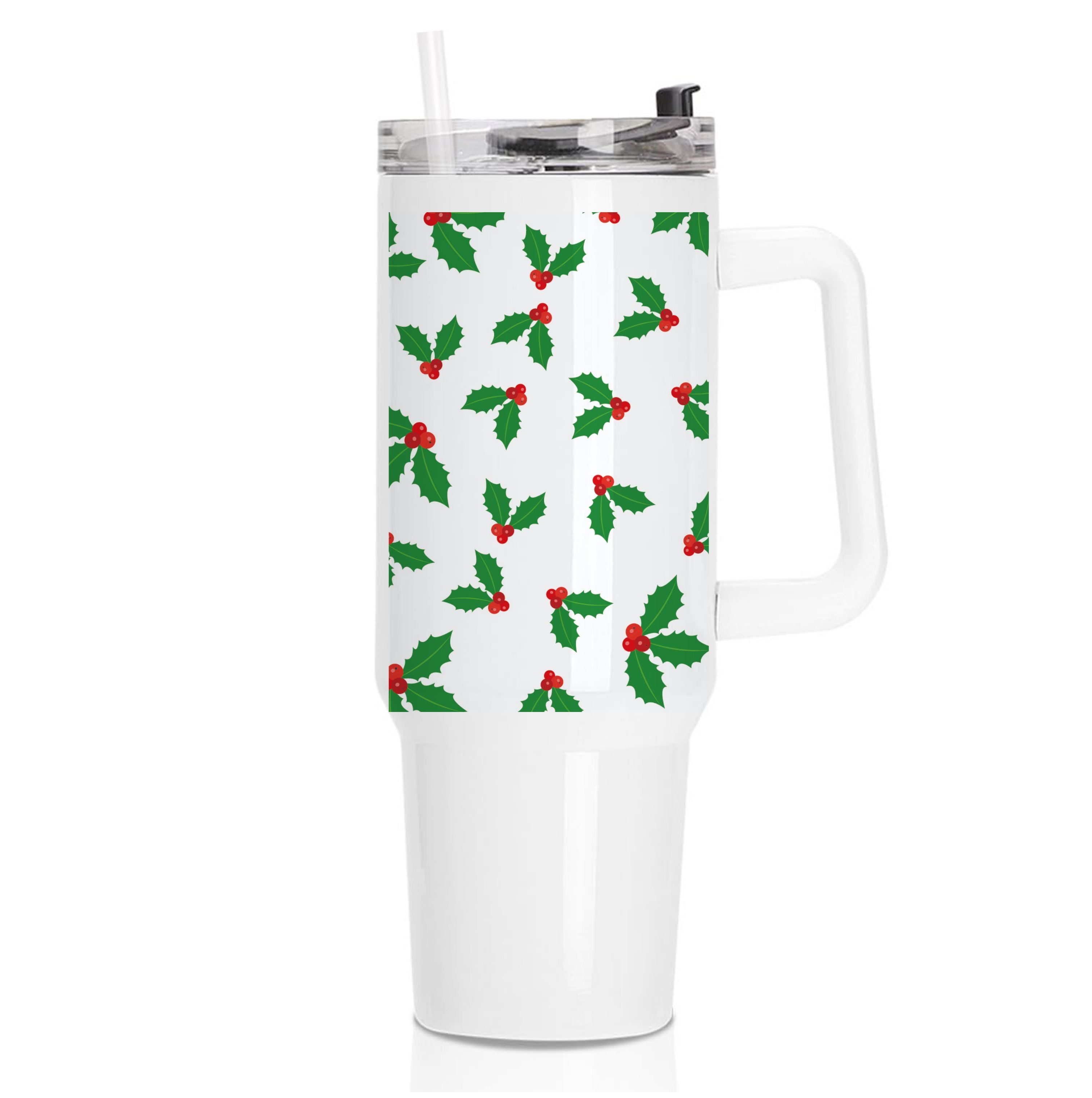 Holly - Christmas Patterns Tumbler