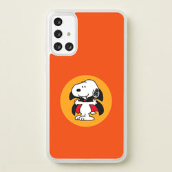 Cartoon Beagle Vampire Galaxy A71 Case