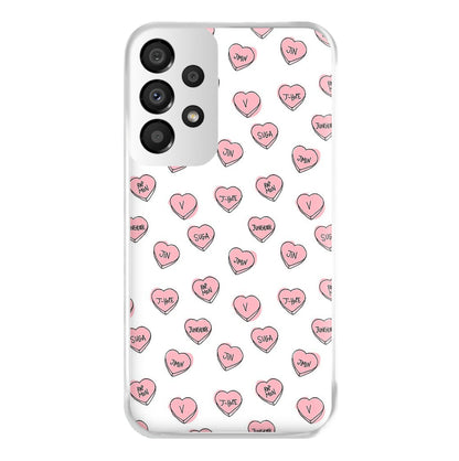 K-Pop Band Hearts Phone Case