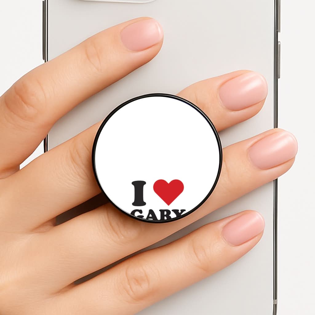 I Love Gary Phone Grip