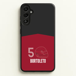 Bortoleto Helmet 2026 Galaxy A36 Case