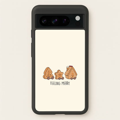 Gingerbread Plushies Quote Google Pixel 8 Pro Case