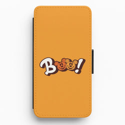 Pumkin Mouse Boo Flip / Wallet Phone Case