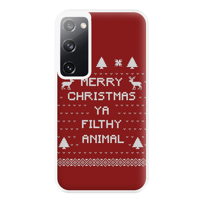 Merry Christmas Ya Filthy Animal Phone Case