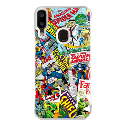 Superhero Comic Comics Pattern Phone Case