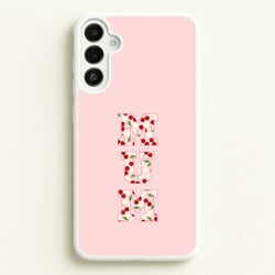 Floral Varsity Mum Galaxy A34 Case