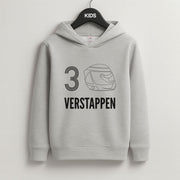 Verstappen Helmet 2026 Kids Hoodie 2