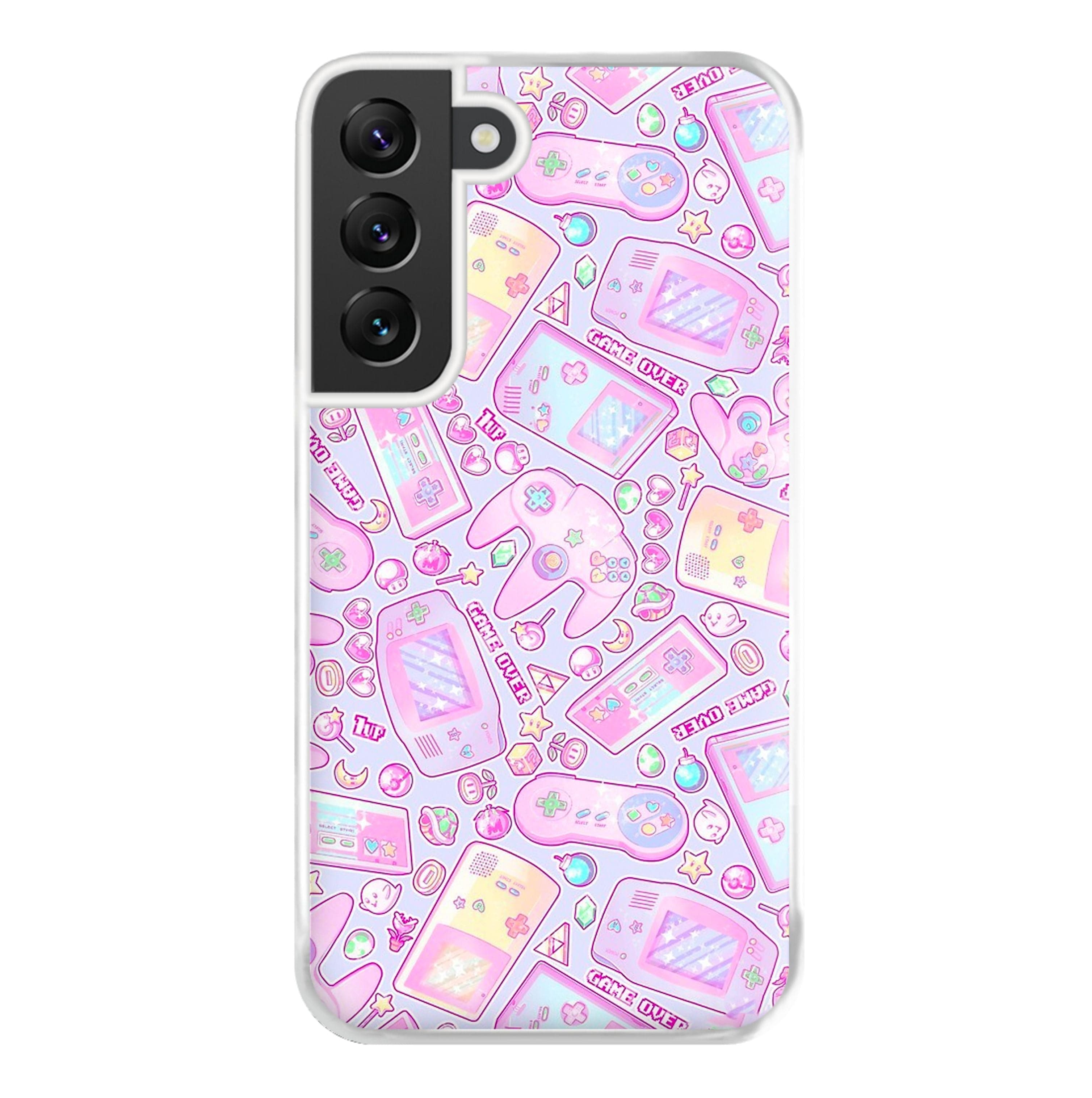 Power Up, Gaming Pattern Phone Case