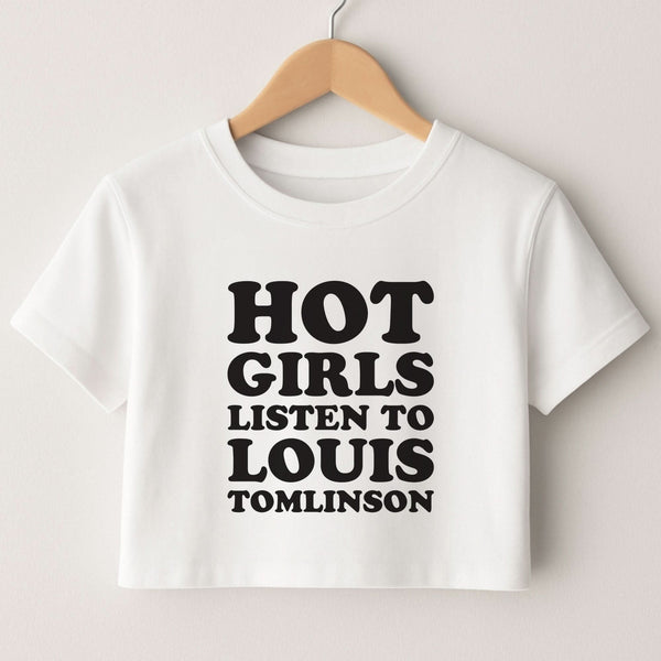Hot Girls Listen To Louis Crop Top