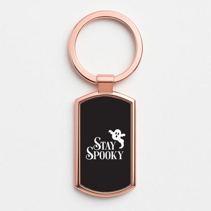 Stay Spooky  Rose Gold Keyring