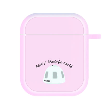 What A Wonderful World Space Launch AirPods Case