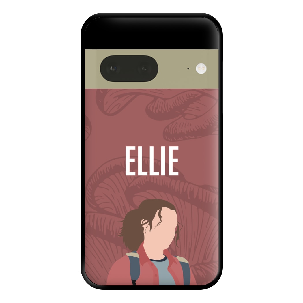 Ellie Mushroom Pattern Google Pixel 7a Case