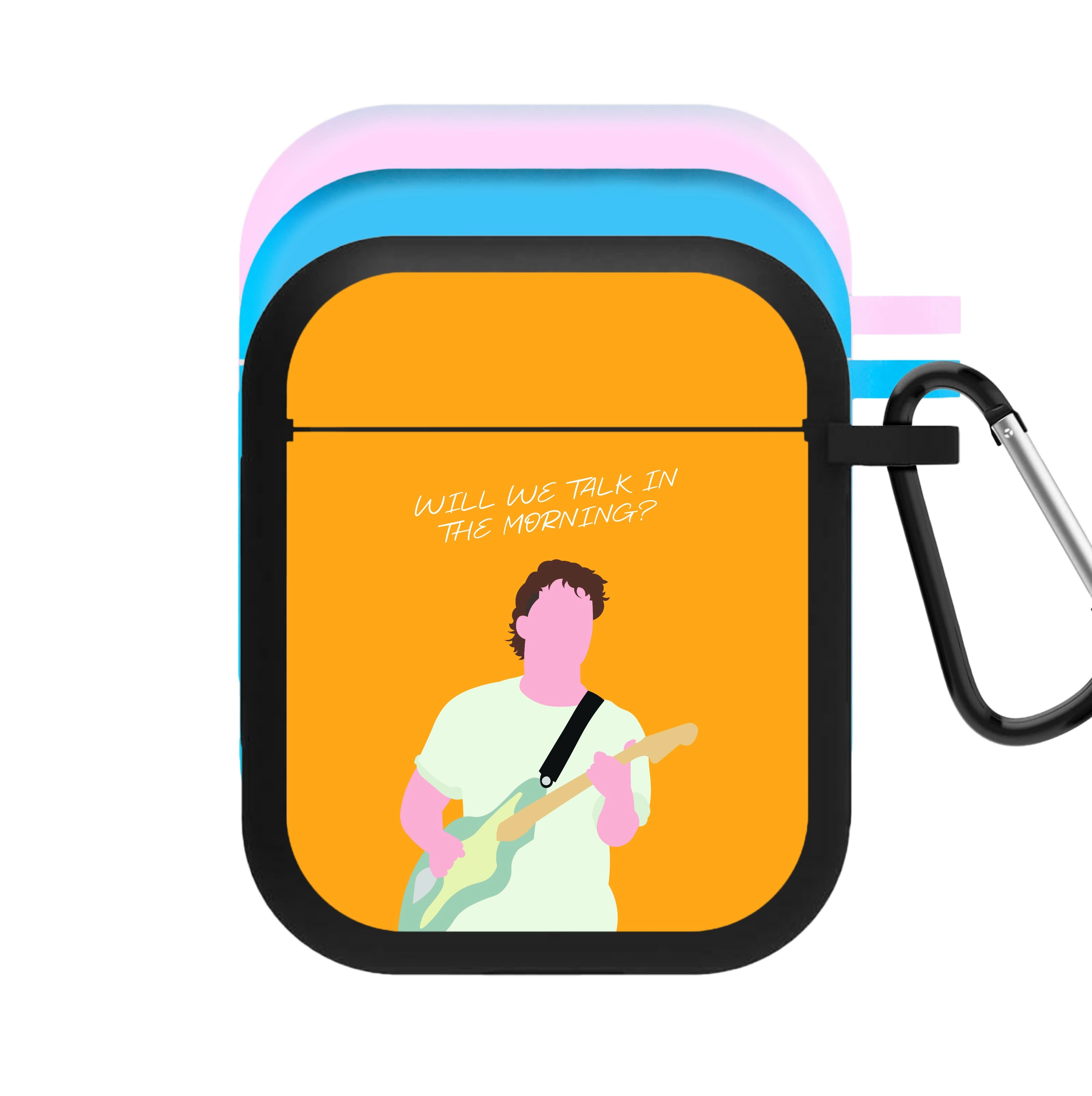Will We Talk In The Morning Yellow AirPods Case