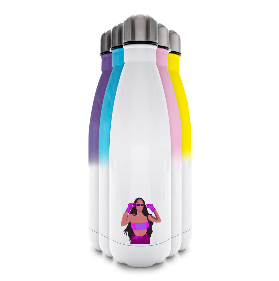 Purple & pink - Kim Kardashian Water Bottle