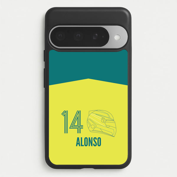 Alonso Helmet 2026 Google Pixel 10 Pro XL Case