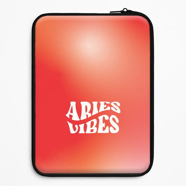 Aries Vibes Gradient Zodiac Universal Laptop Sleeve