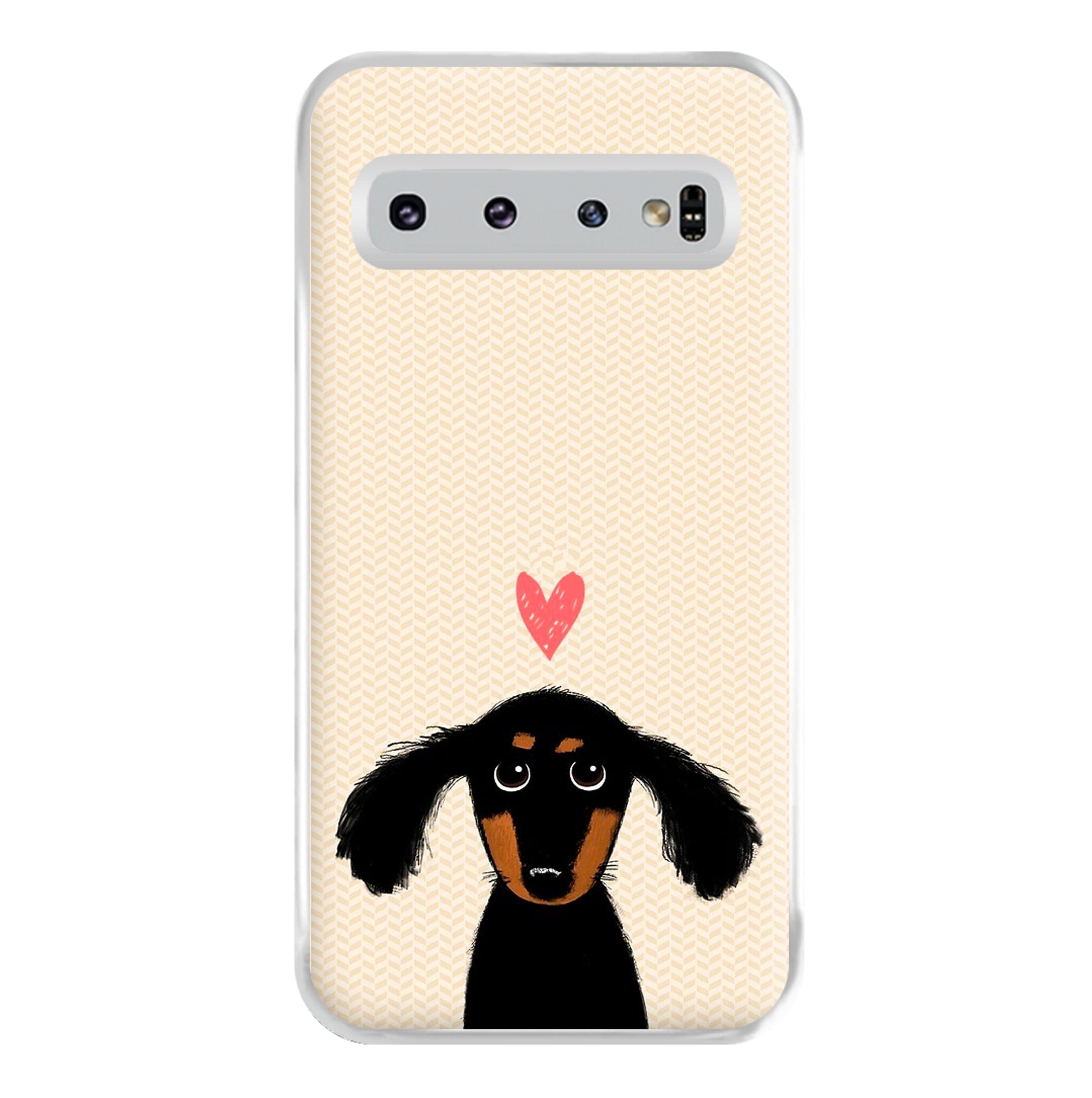 Dachshund Puppy Love Phone Case