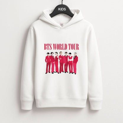 K-Pop Band World Tour 2026 Kids Hoodie