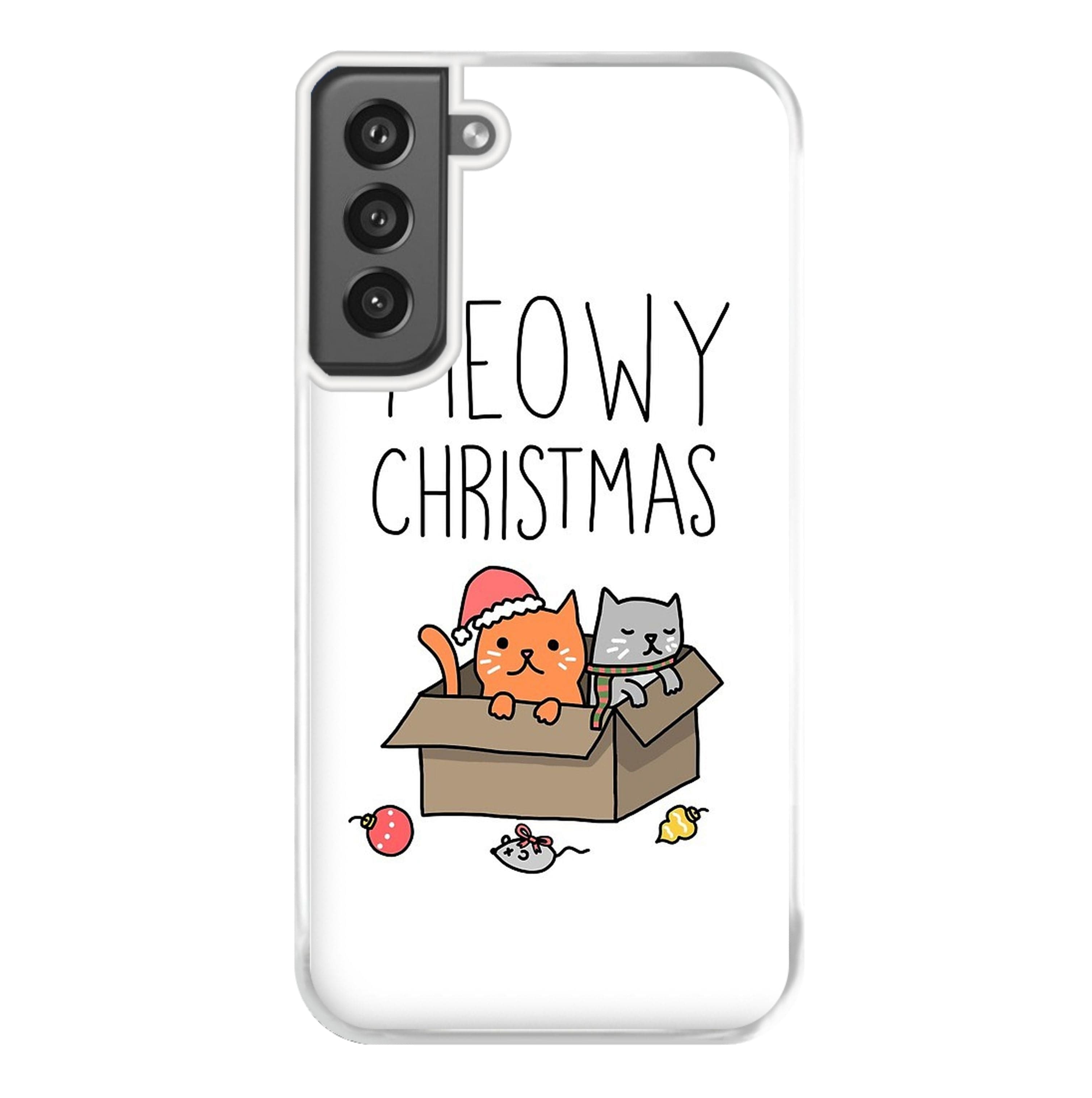 Meowy Christmas Phone Case