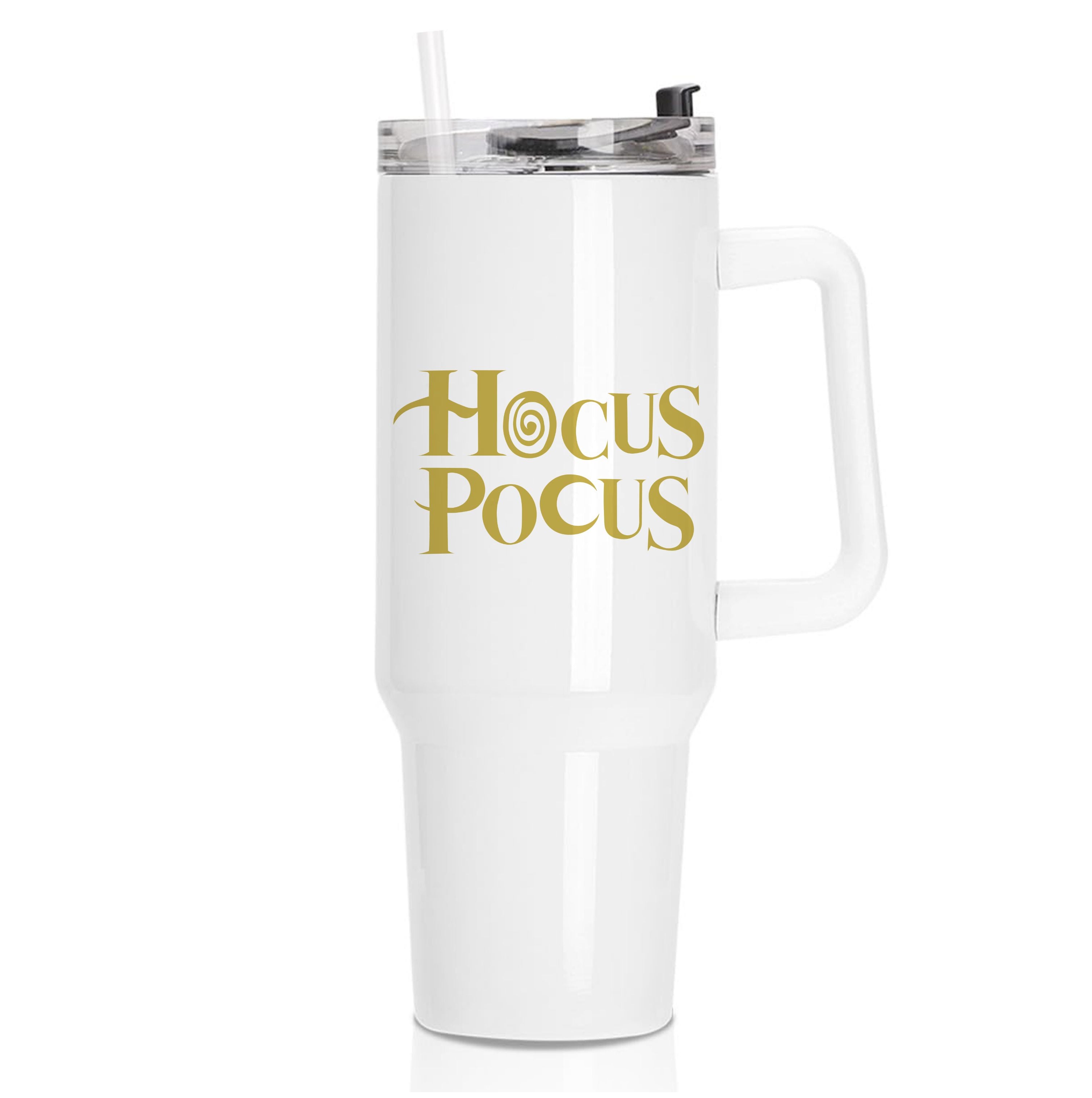 Text - Hocus Halloween Tumbler