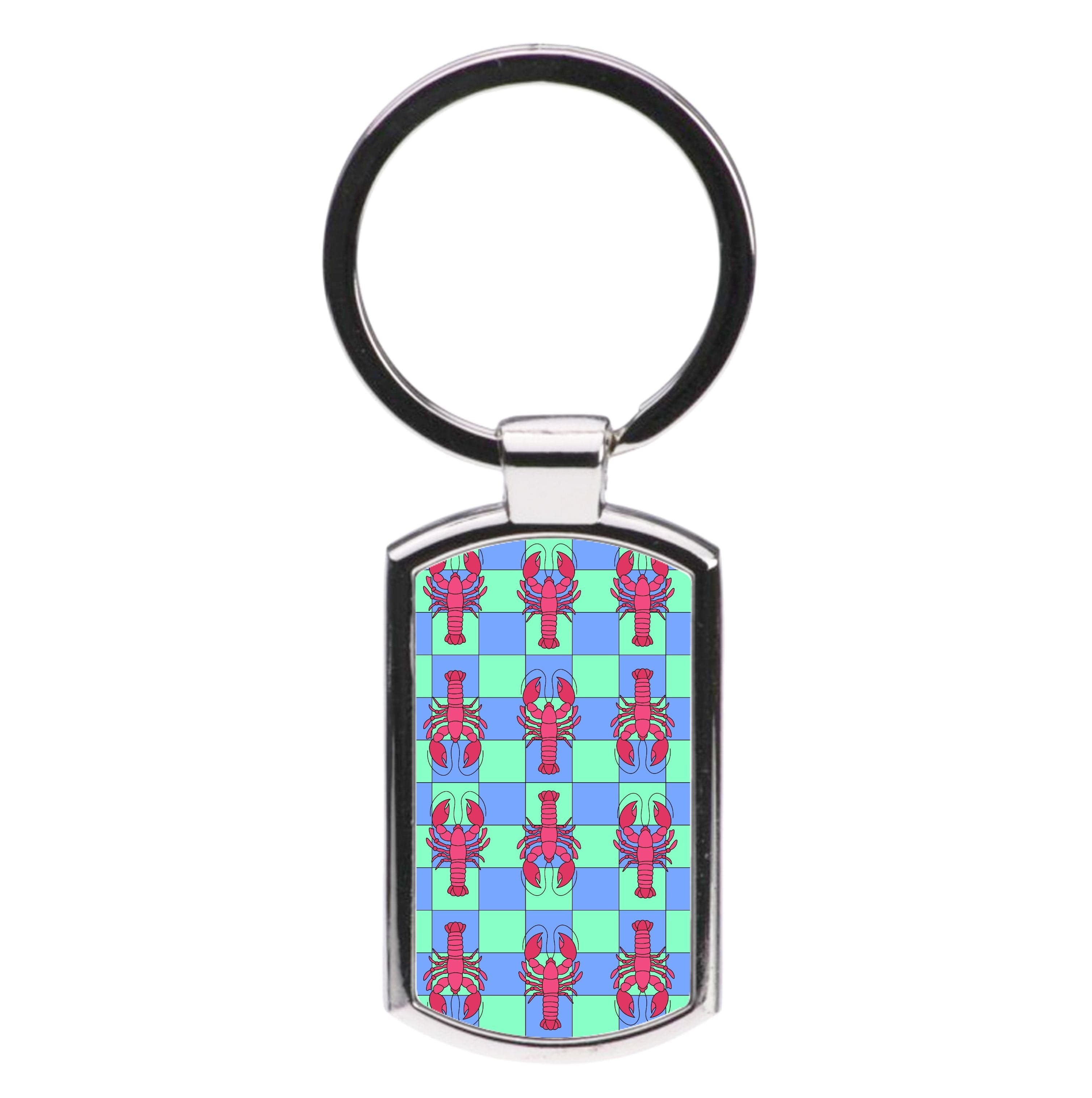 Lobster Pattern - Sealife Luxury Keyring