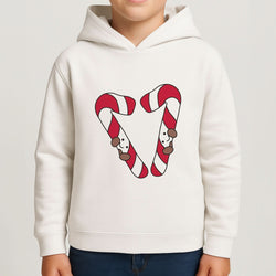 Christmas Candycane Plushies Boys Hoodie