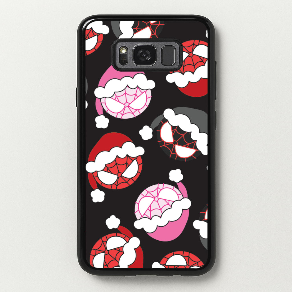 Spider Heroes Christmas Pattern Galaxy S8 Case