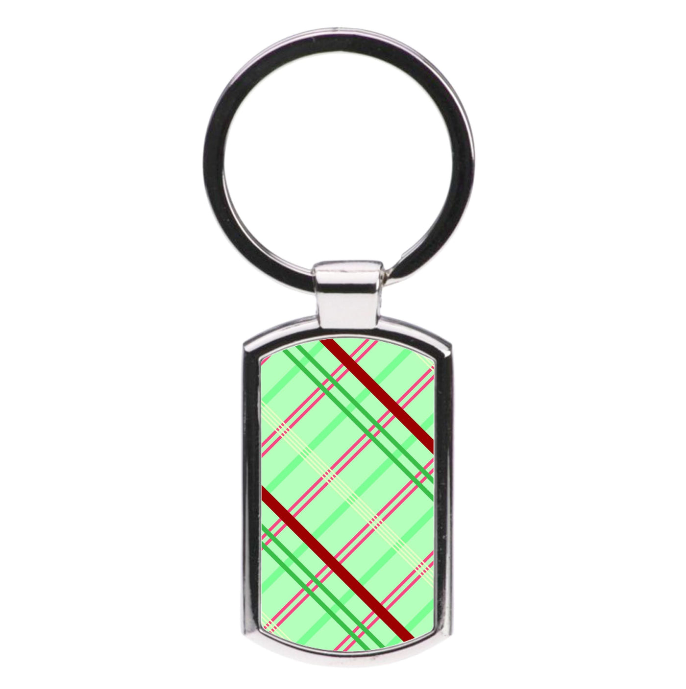 Christmas Pattern 1 Luxury Keyring