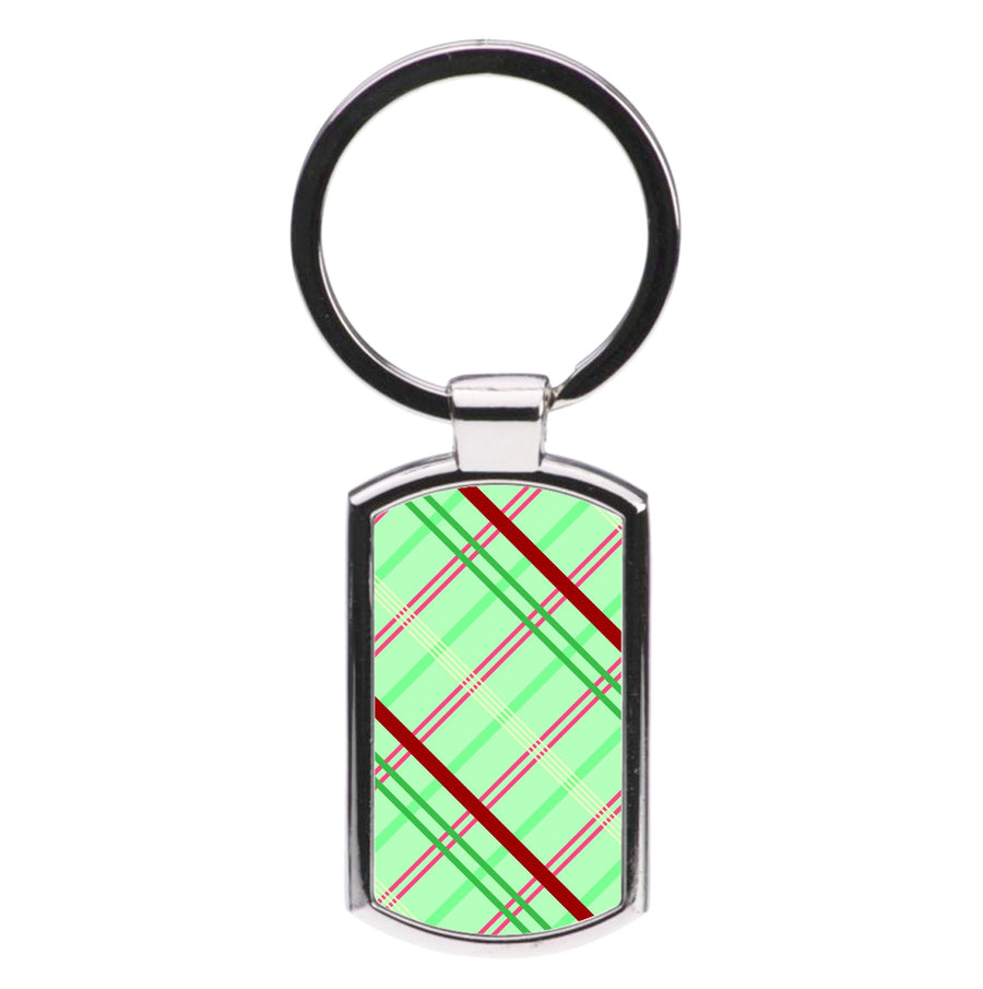 Christmas Pattern 1 Luxury Keyring