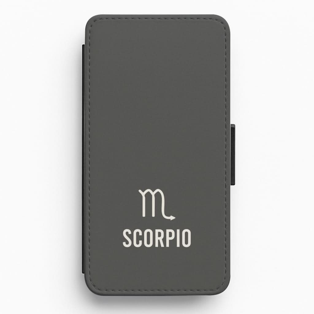 Scorpio Pastel Zodiac Flip / Wallet Phone Case