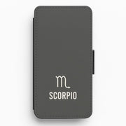 Scorpio Pastel Zodiac Flip / Wallet Phone Case 1