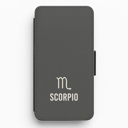 Scorpio Pastel Zodiac Flip / Wallet Phone Case