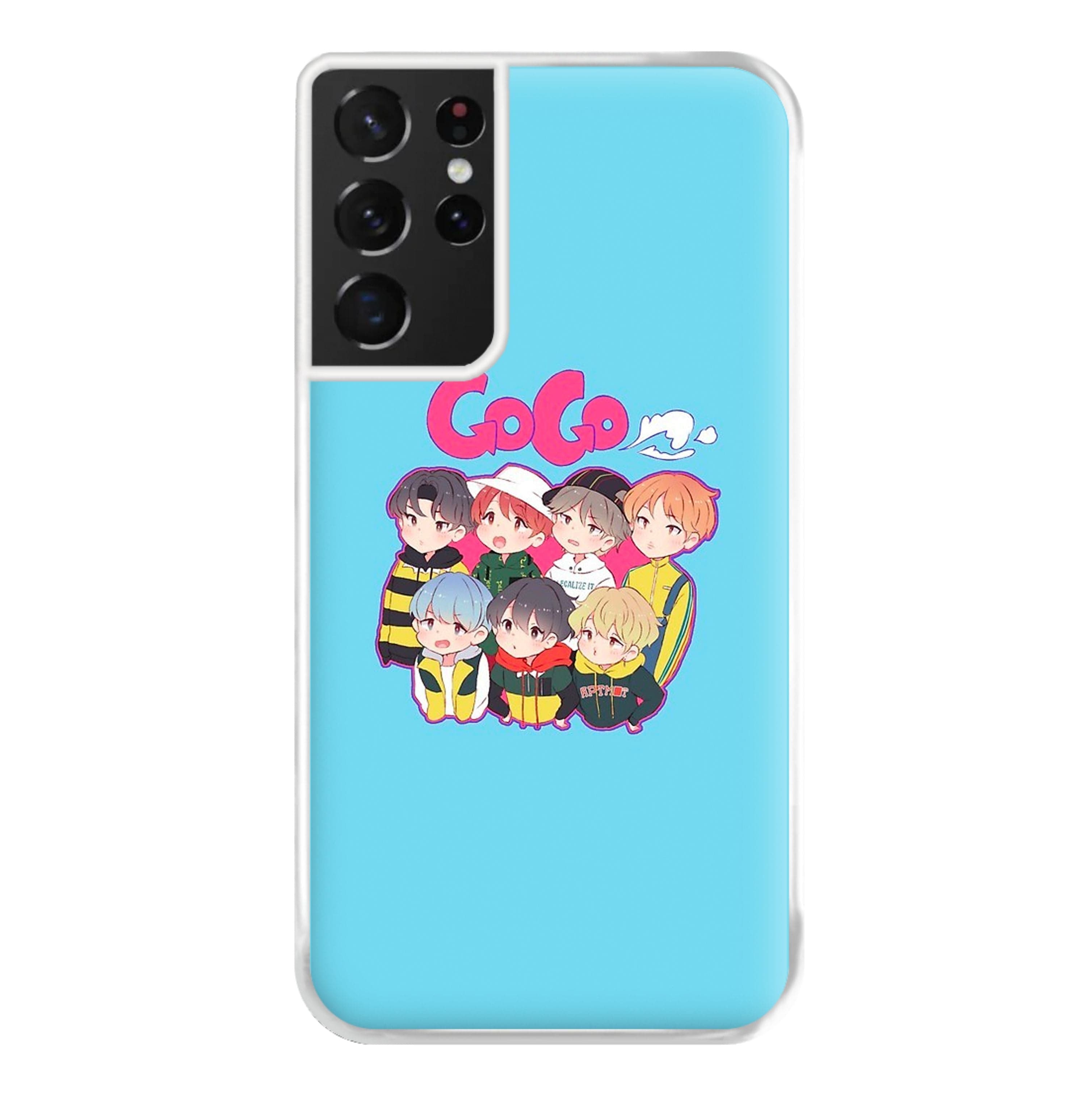 Go Go K-Pop Band Cartoon Phone Case