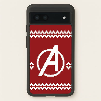 Superhero Team Red Christmas Jumper  Google Pixel 6a Case