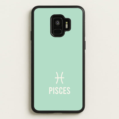 Pisces Pastel Zodiac Galaxy S9 Case