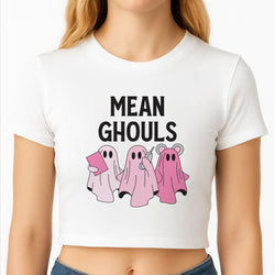 Mean Ghouls Crop Top
