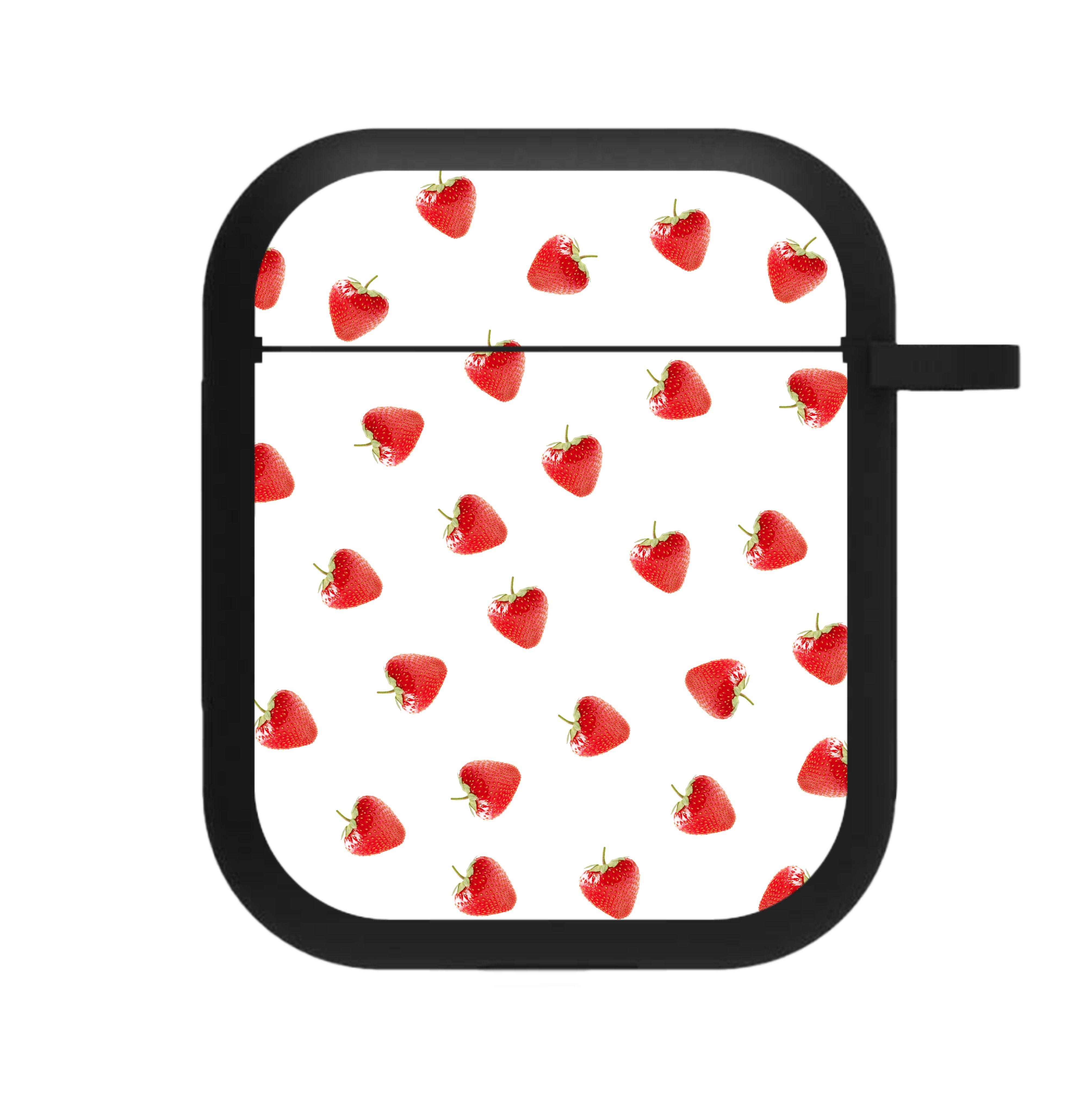 Strawberry Pattern AirPods Case