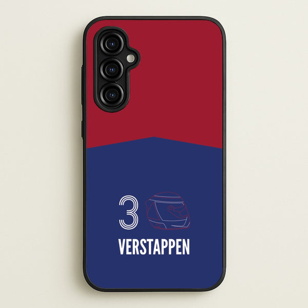 Verstappen Helmet 2026 Galaxy A54 Case