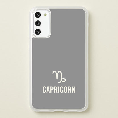 Capricorn Pastel Zodiac Galaxy A41 Case