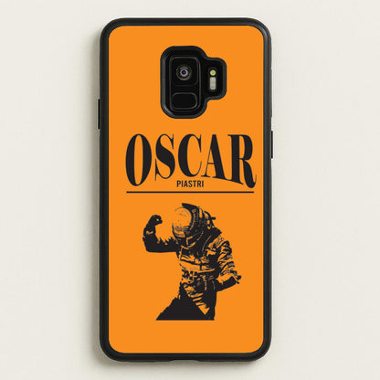 Oscar Orange And Black Galaxy S9 Case
