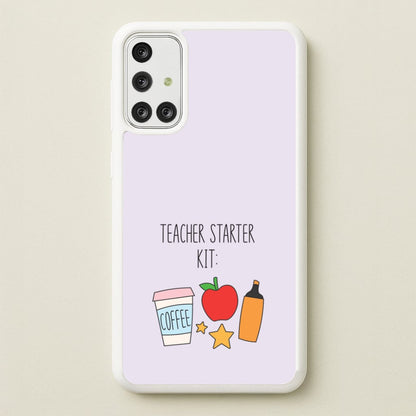 Teacher Starter Kit Galaxy A71 Case